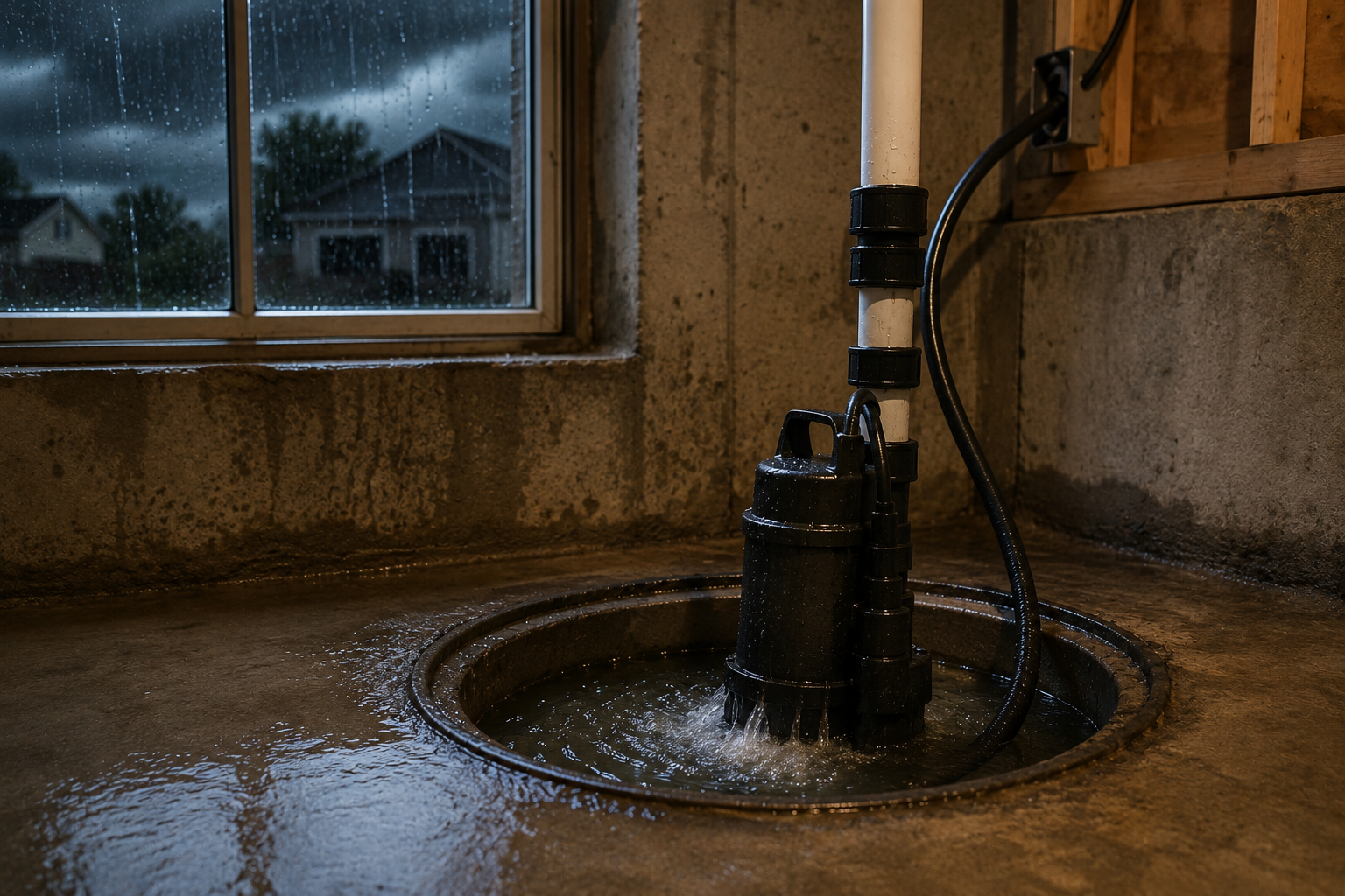 Sump Pump Failure During Pittsburgh Storms; Causes, Warning Signs, and Prevention